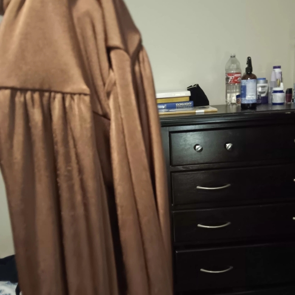 Free People Chocolate Brown Long Sleeve Bodysuit - Picture 4 of 16